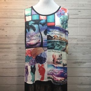 Style & Co. women’s fringe cami size large.
